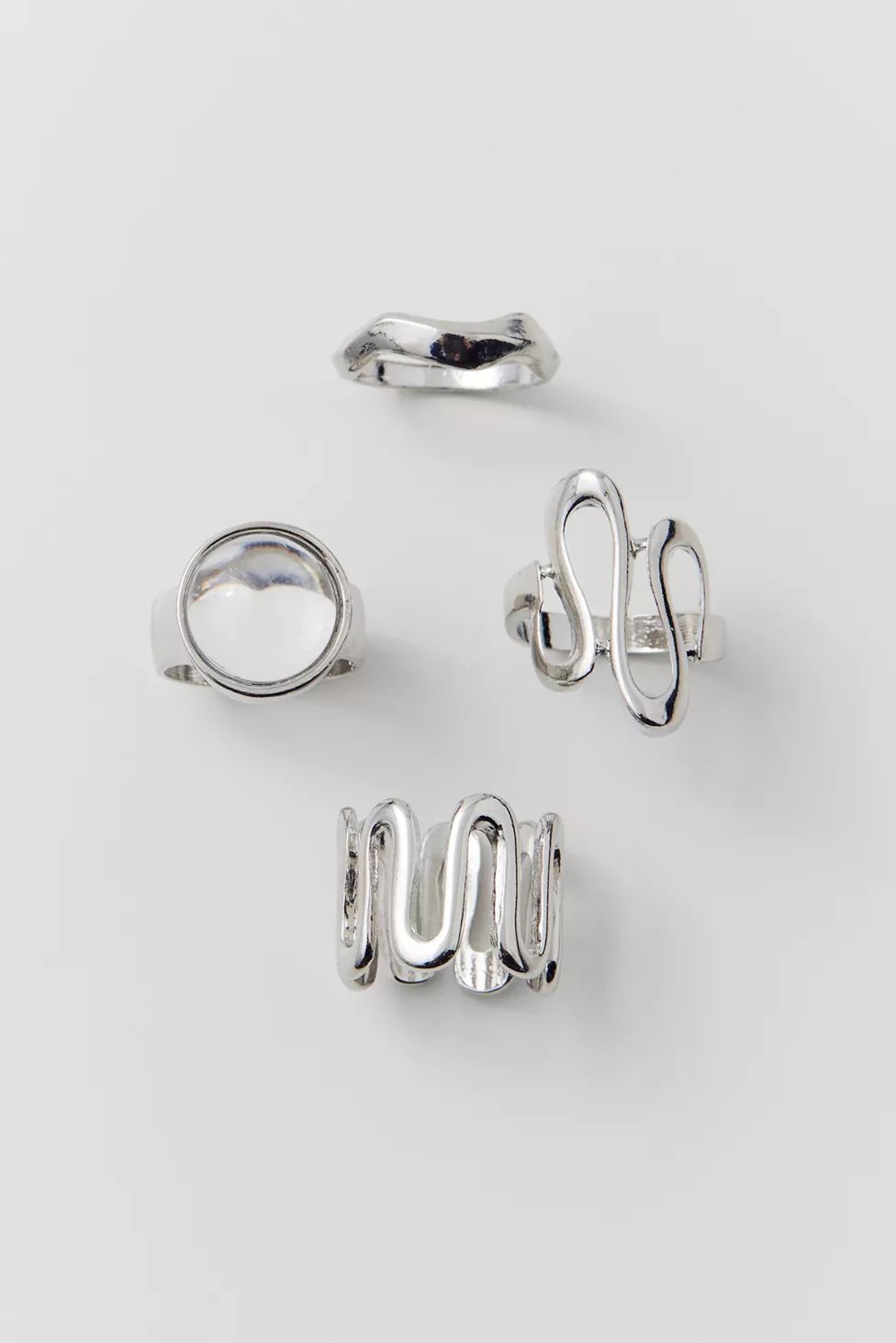 Zuri Modern Ring Set | Urban Outfitters (US and RoW)