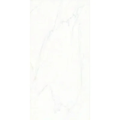 Festiva 12" x 24" Porcelain Field Tile in Glossy White Bella Via | Wayfair North America