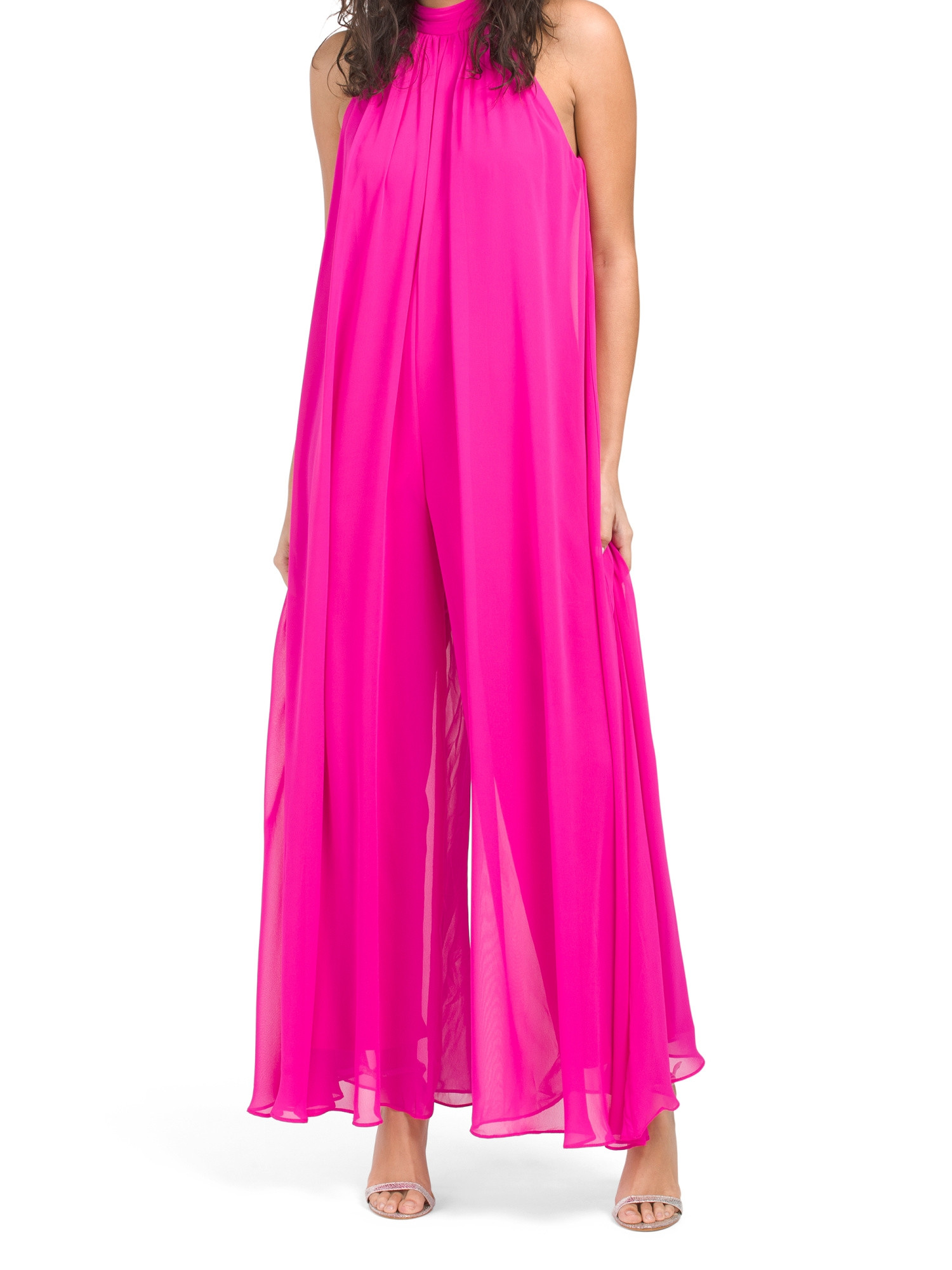 Halter Wide Leg Pleated Jumpsuit | Jumpsuits & Rompers | Marshalls | Marshalls