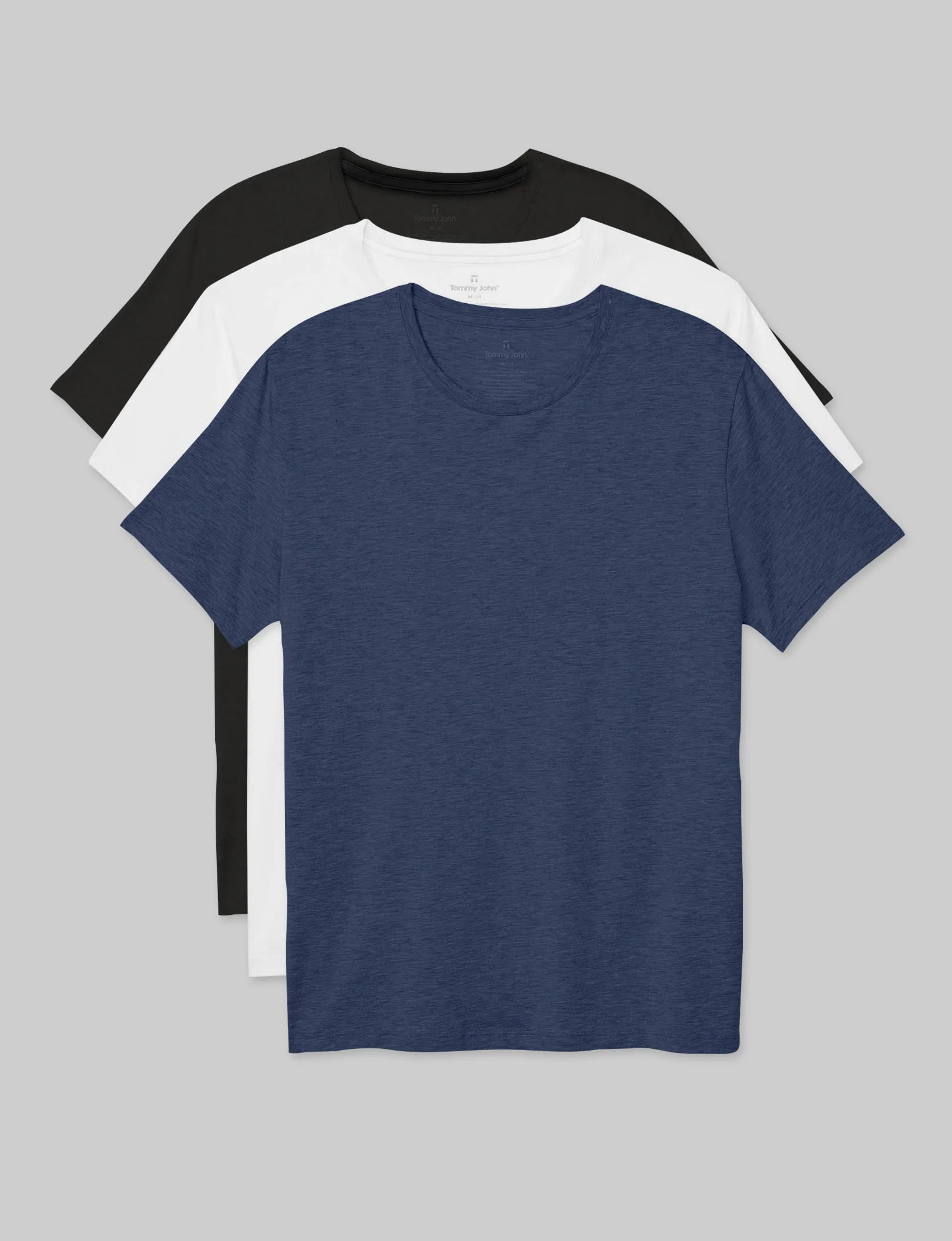 Second Skin Crew Neck Tee (3-Pack) | Tommy John