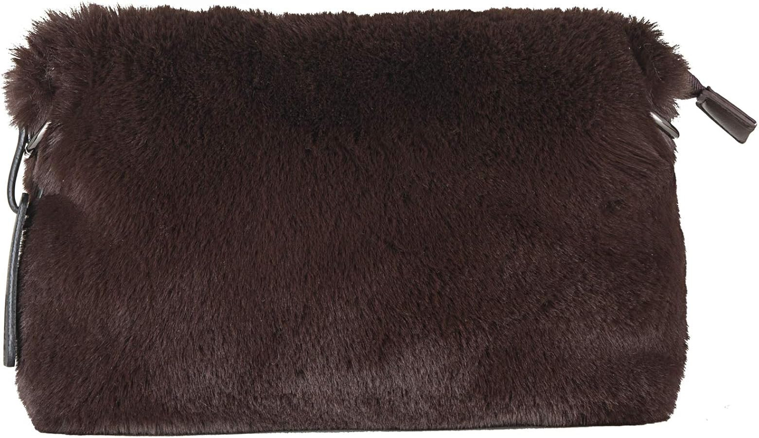 Luxe L 100% Faux Fur Purse for Women Soft Modern Crossbody Purse Handbag with Detachable and Adju... | Amazon (US)