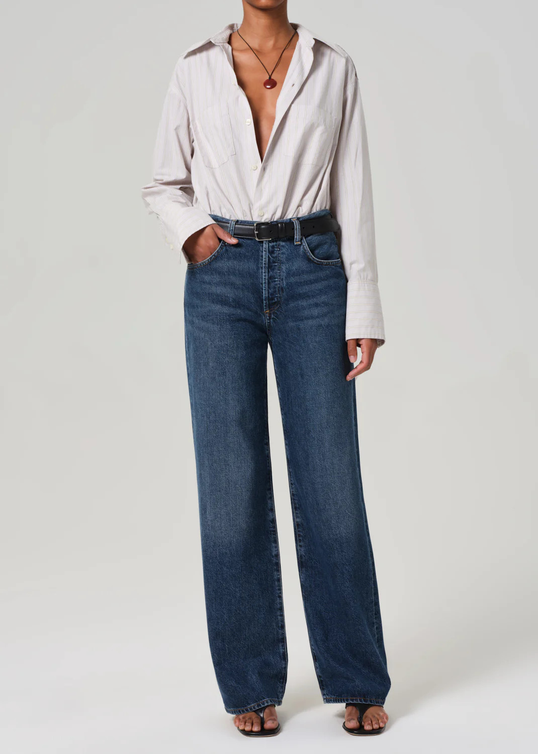 Annina High Rise Wide Leg 30" in Westwood | Citizens of Humanity