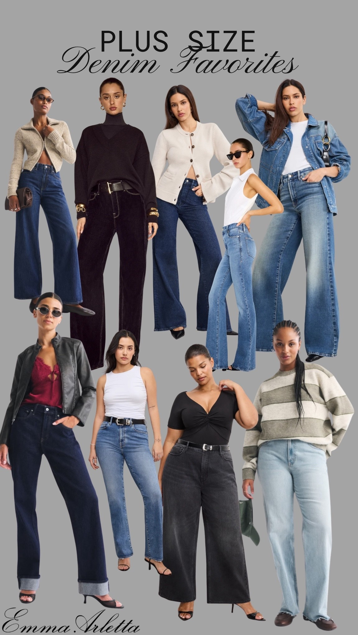 denim faves 🫶🏼👖

Jeans, denim, plus size jeans, fall fashion, fall outfit 

#LTKSeasonal #LTKPlusSize #LTKStyleTip