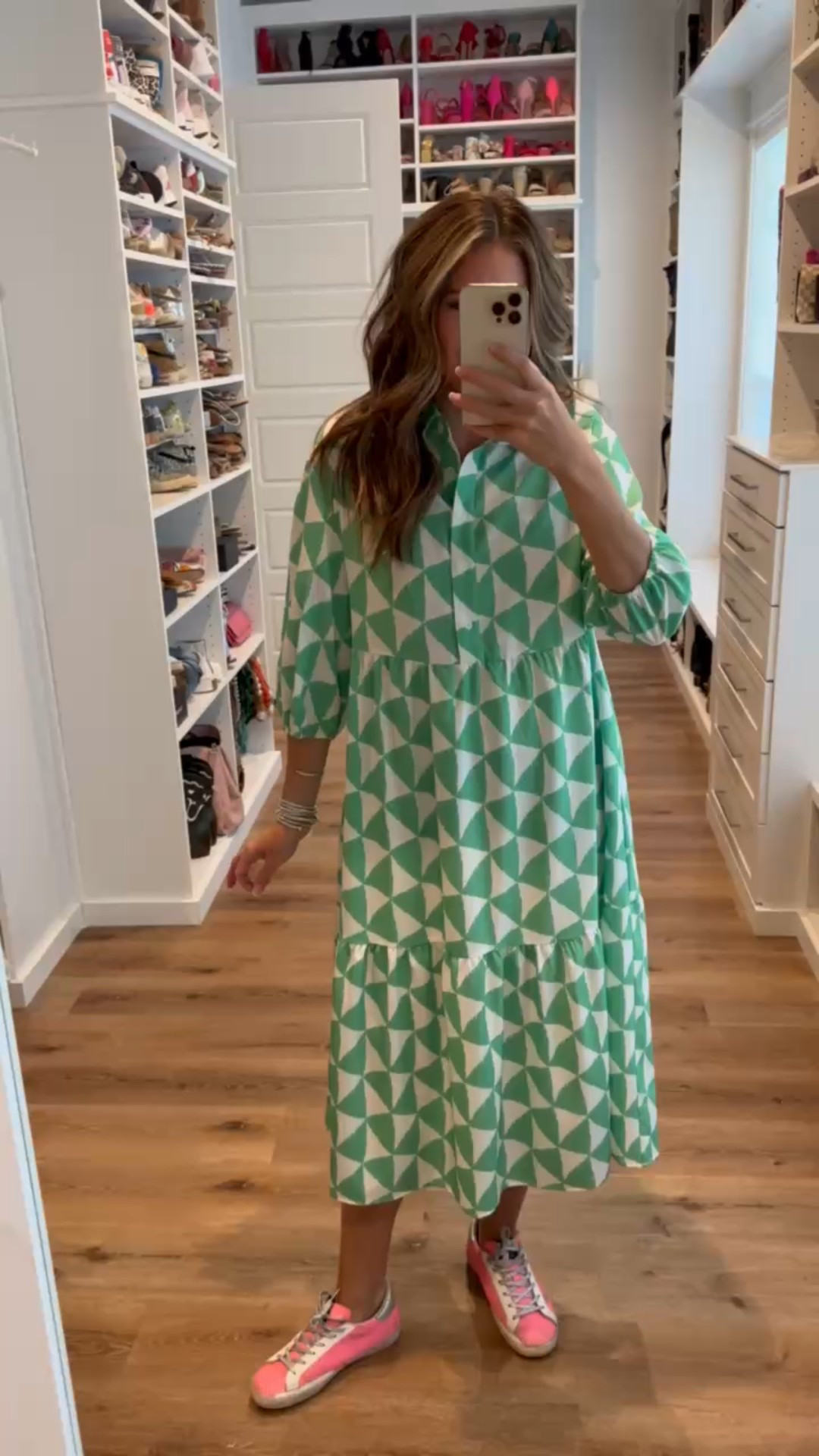 Bright, colorful, and actually practical teacher outfits — all from Amazon! Comfortable enough for a full day on your feet and cute enough for the classroom and beyond. In a medium geometric print button front maxi and accessories- fits tts. Shop dandy, back to school, teacher outfits, teacher dress, teacher maxi dress, budget friendly

#LTKSeasonal #LTKStyleTip #LTKFindsUnder50