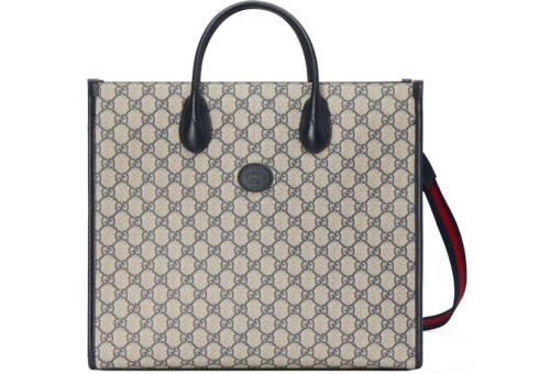 Medium tote bag with Interlocking G | Gucci (US)