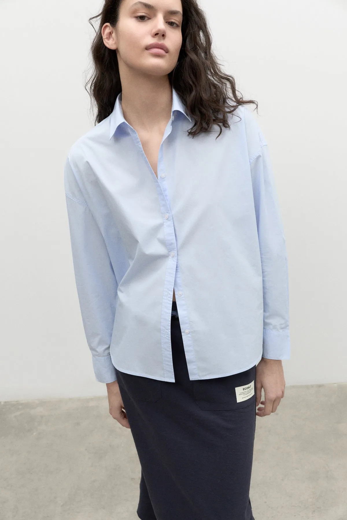 CAMISA OVERSIZE NANA AZUL   - ECOALF | Miravia | Miravia ES