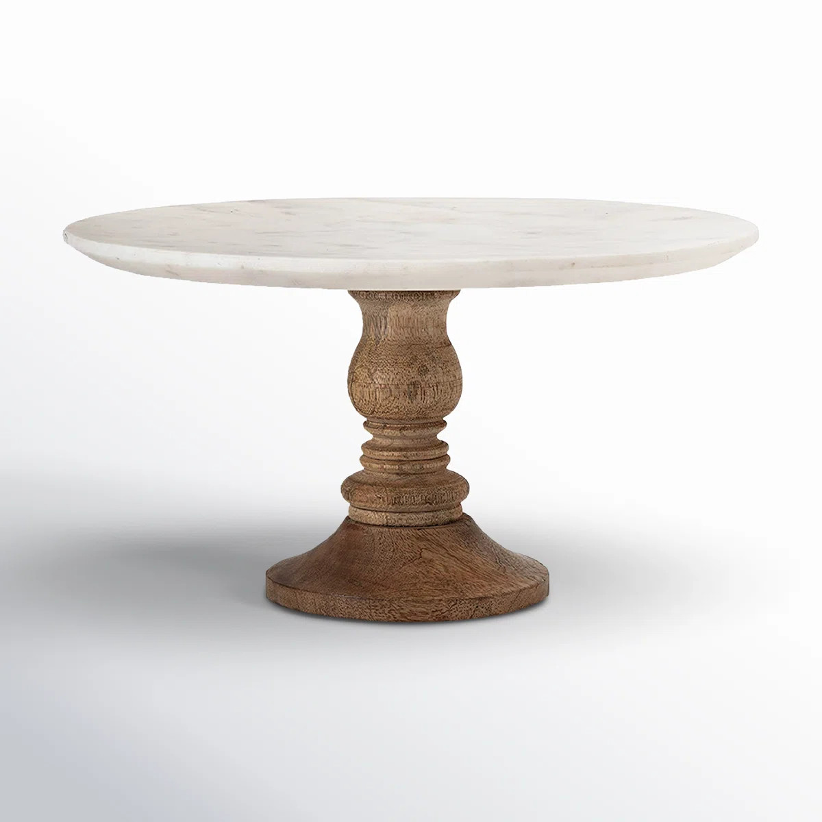 Birch Lane™ Lissa Marble and Wood Cake Stand & Reviews | Wayfair | Wayfair North America