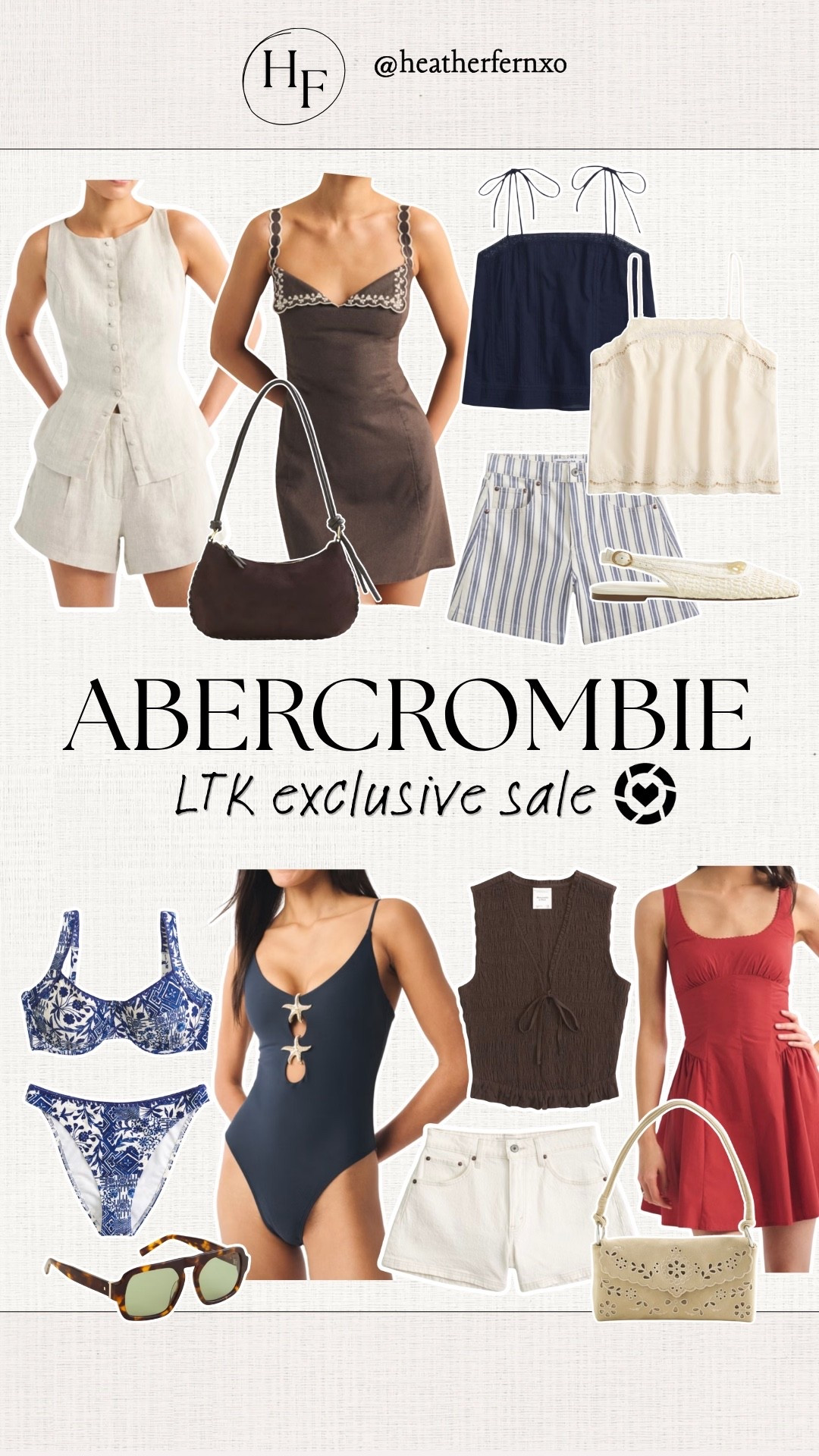 It’s time for the @ltk x @abercrombie exclusive sale! Use code AFLTK to get an additional 20% off almost everything!! 

#abercrombie #ltk #discount #sale #swim #denim #jeans #shorts #tanktop #dress #summer #ootd

#LTKootd #LTKSaleAlert #LTKxAbercrombie