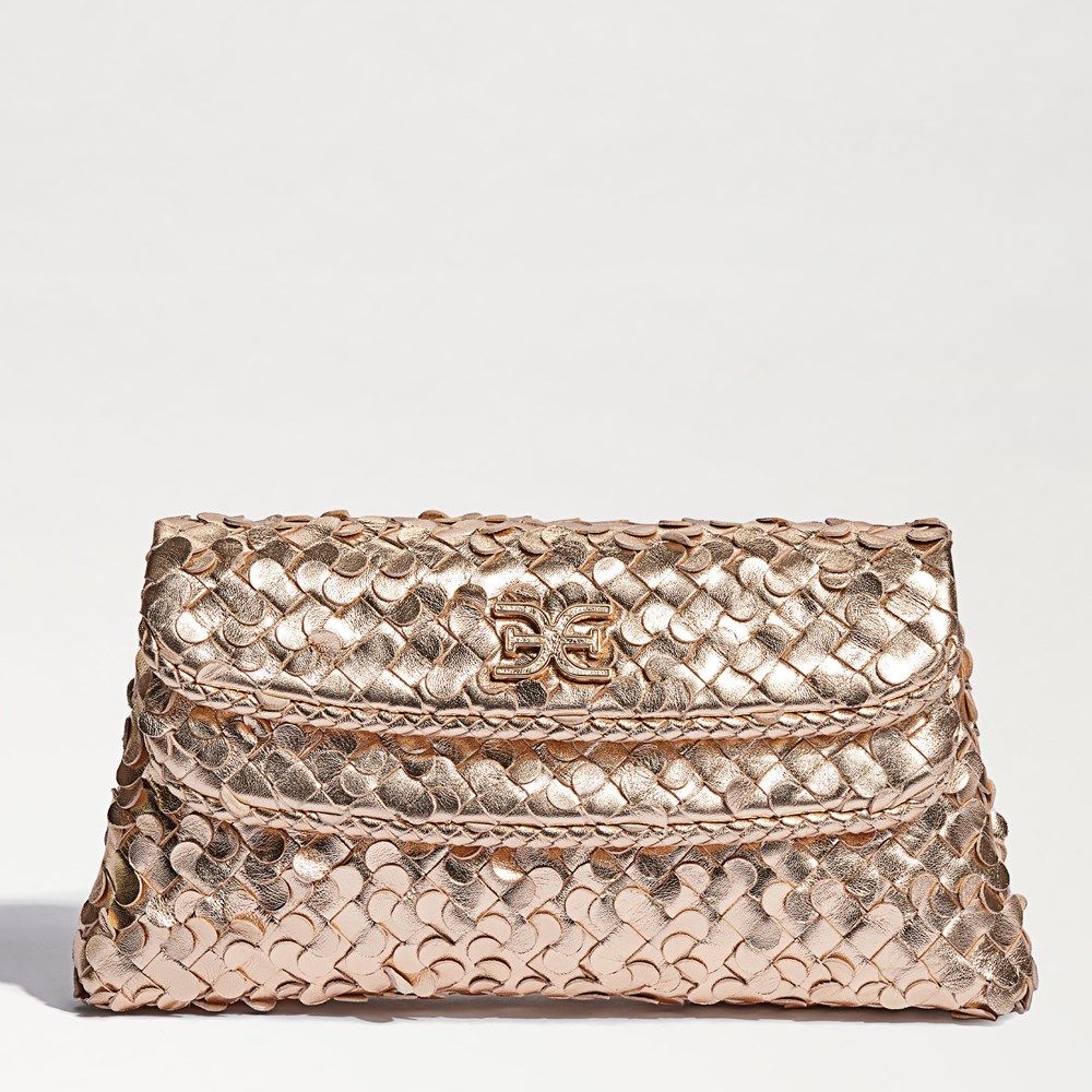 Bianka Woven East-West Clutch | Sam Edelman