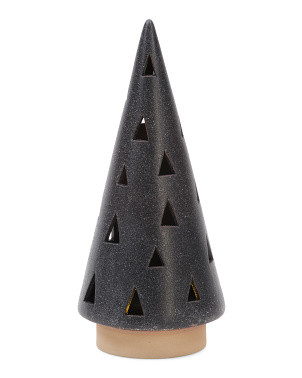 11in Ceramic Christmas Decorative Tree With Led | TJ Maxx
