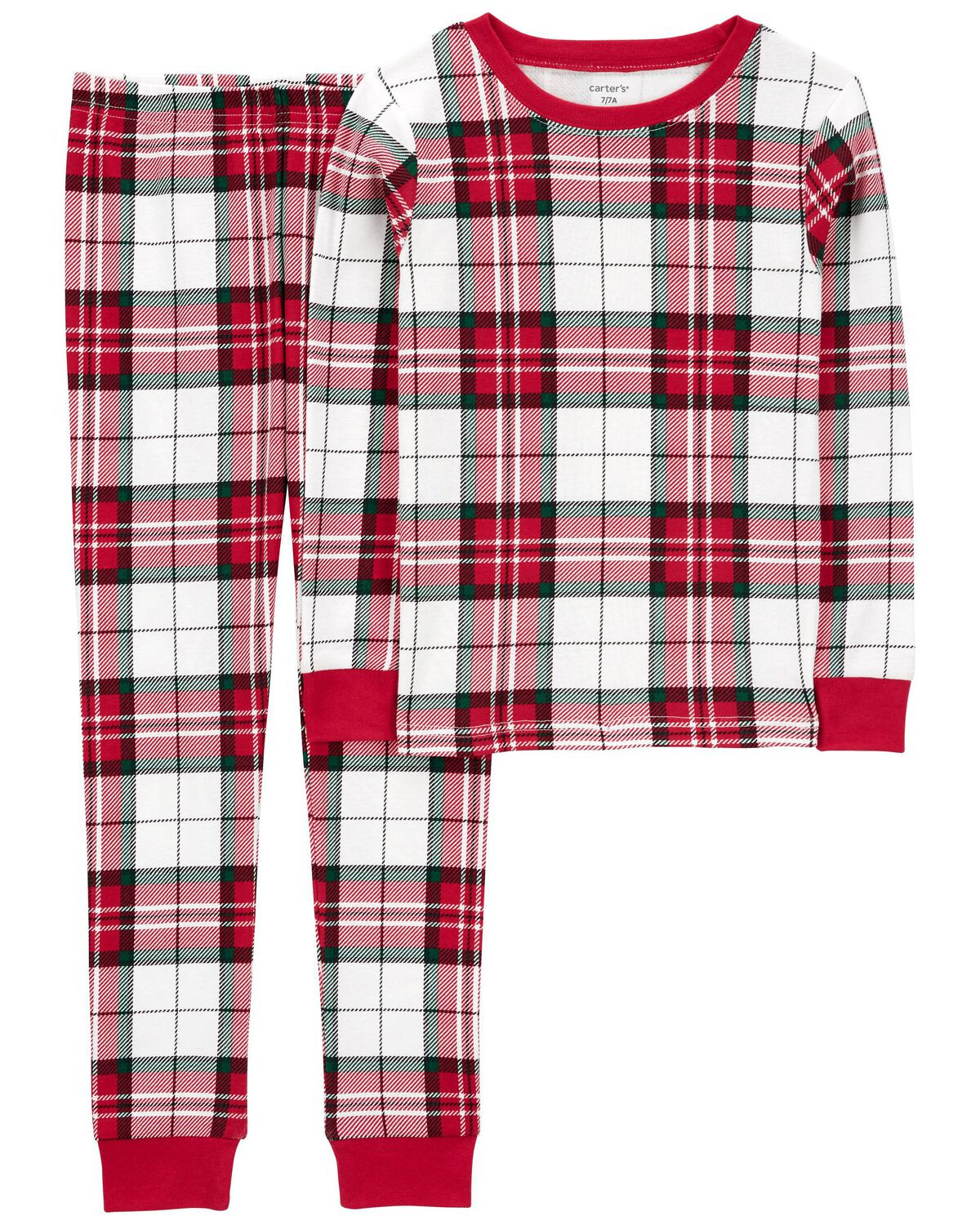 Kid 2-Piece Plaid 100% Snug Fit Cotton Pajamas - Carter's | Carter's | Carter's Inc