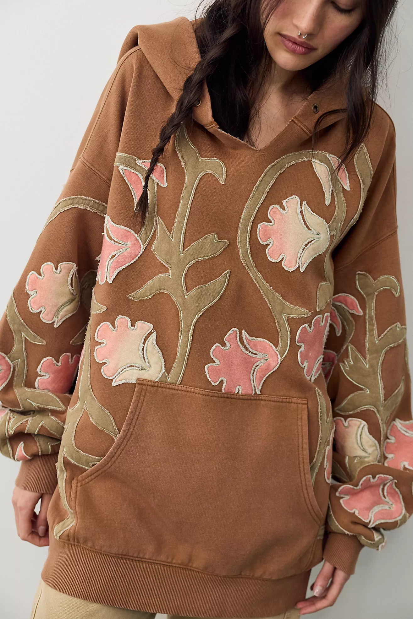 We The Free It's A Vibe Flowers Hoodie | Free People (Global - UK&FR Excluded)