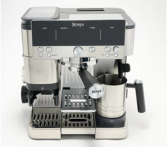 Ninja Luxe Cafe Premier Series 3-in-1 Coffee, Espresso & Cold Brew System | QVC