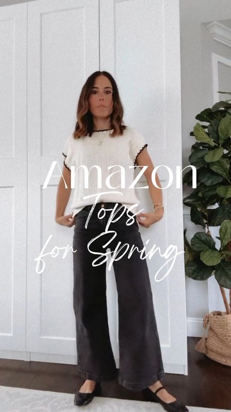 Amazon tops that I am LOVING for spring 

Follow my shop @mrscasual on the @shop.LTK app to shop this post and get my exclusive app-only content!

#LTKfindsunder50 #LTKstyletip

#LTKSeasonal