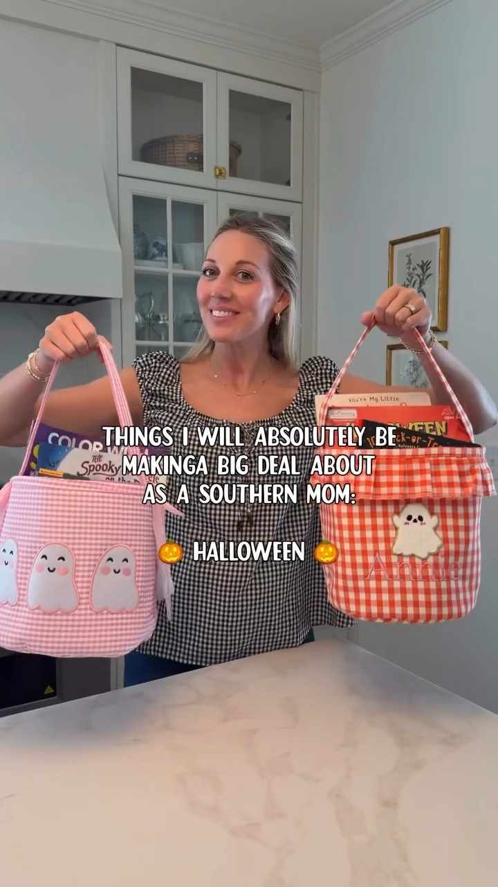 Boo Baskets for my girls! Matching pajamas, books and halloween toys are the perfect way to start the Fall season! Both of the baskets are under $20! Annie’s orange basket is in Font 4 in the baby pink font. #AmazonFinds #BooBasket #TheSouthernSource 

 #LTKstorytime #LTKSeasonal #LTKKids