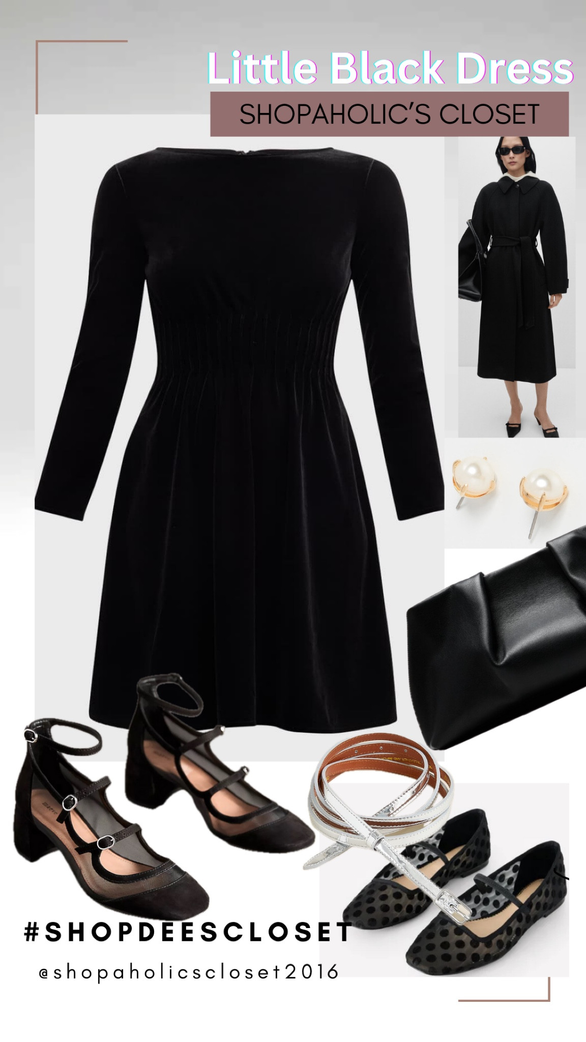 Holiday Outfit

A LBD never goes out of style and can easily go from work to party. Pair with heels or flats and keep it simple to allow the dress to shine.

#shopdeescloset #shopaholicscloset

#LTKStyleTip #LTKMidsize #LTKParties