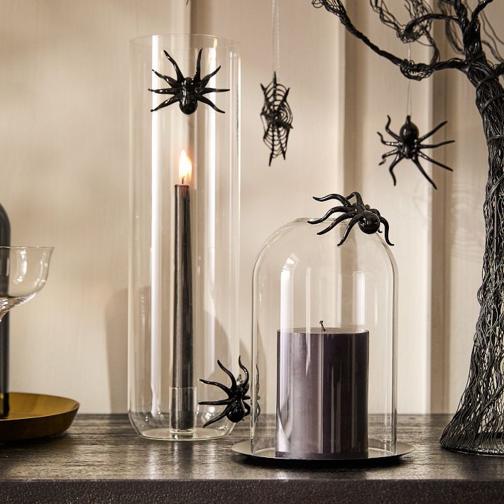 Glass Spider Candleholders | West Elm (US)