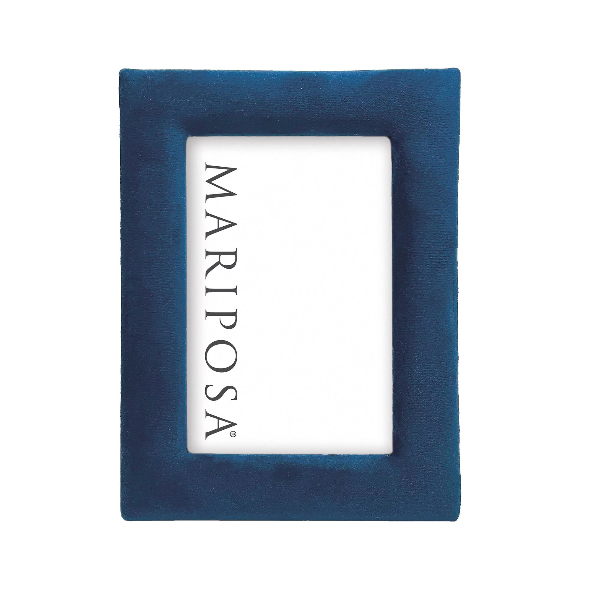 Lola Indigo Velvet 4x6 Frame | Mariposa