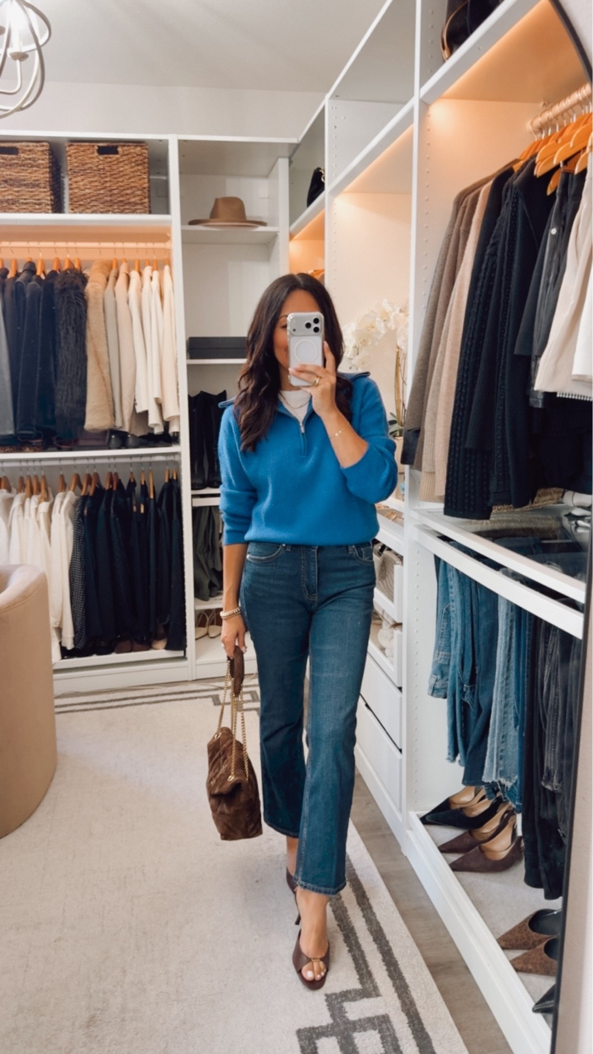 The color of this sweater! ⭐️ super cozy wearing a small

#LTKOver40