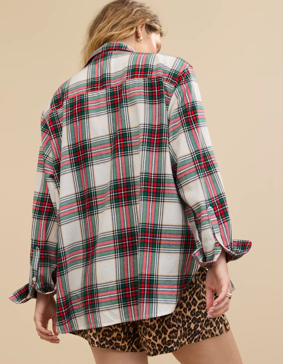 Aerie Off-Duty Flannel Pajama Shirt | American Eagle Outfitters (US & CA)