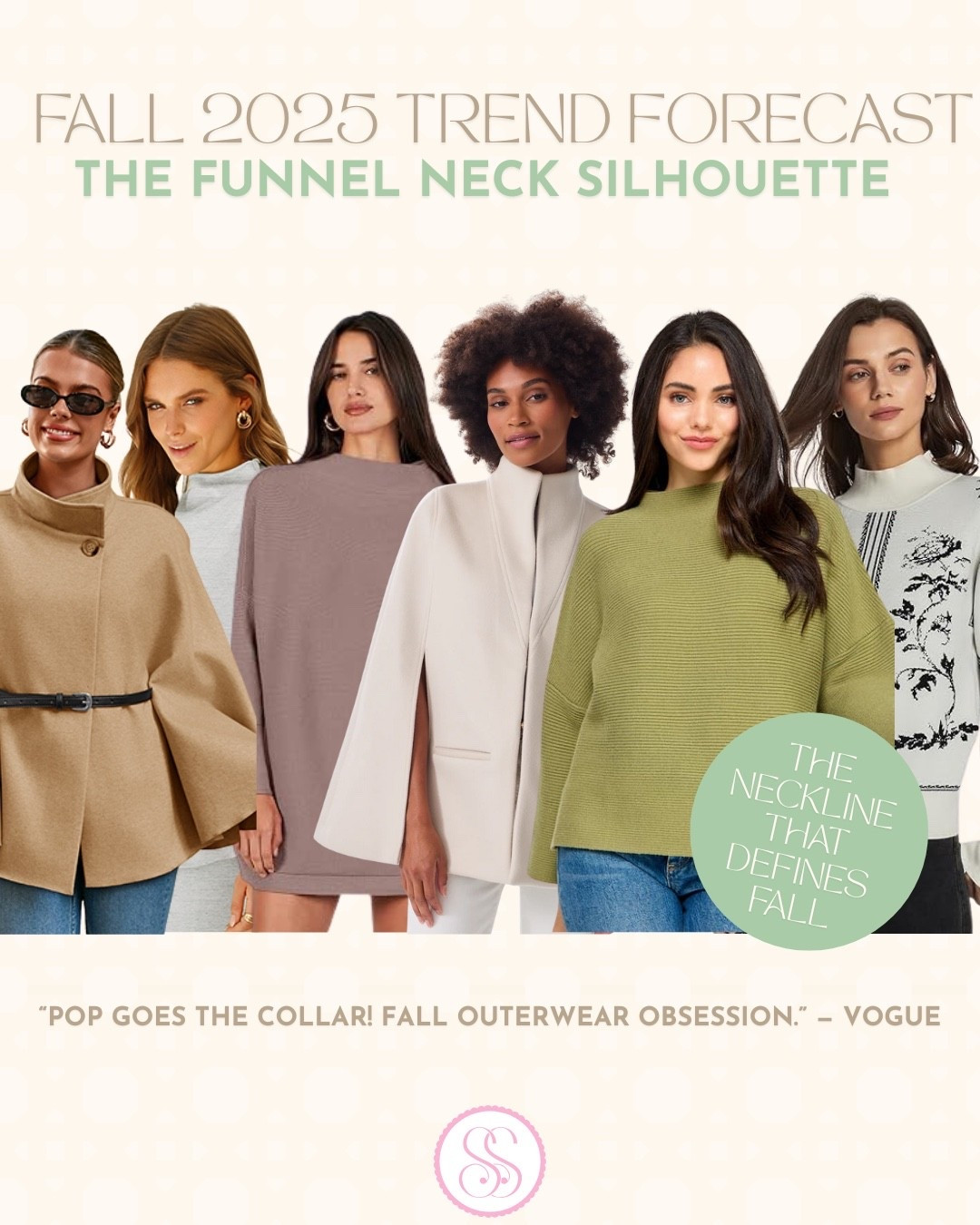 ✨ Funnel Neck Sweaters, Coats & Jackets = Fall’s Chicest Trend ✨

Funnel necks are officially Fall 2025’s “It-Girl collar.” Vogue called funnel-neck jackets the season’s outerwear obsession. Glamour confirmed funnel-neck coats will define 2025 fashion. Translation? This is the quiet luxury upgrade you’ll see everywhere. 👀

Why it’s irresistible:
🤍 Funnel neck sweaters → cozy, structured, everyday chic (looks $$$, under budget).
🤍 Funnel neck coats → sleek silhouettes that feel straight off the runway.
🤍 Funnel neck jackets → sporty-meets-luxury layering pieces you’ll wear on repeat.

There’s just something about the raised collar — it frames your face, polishes any outfit, and gives instant “designer” energy without the price tag. 👏

The women who scoop these now will look ahead of the curve while everyone else scrambles later. Think polished workwear, chic everyday layering, and effortless quiet luxury style.

⚡️ Save this + shop quickly — these affordable funnel neck finds won’t stay in stock once the trend fully explodes. 

 #LookForLess #FunnelNeck #FunnelNeckJacket #FunnelNeckSweater #GoingViral

#LTKSeasonal #LTKWorkwear #LTKFindsUnder50