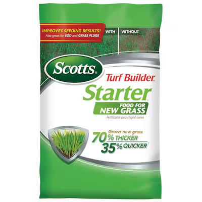 Scotts  Turf Builder Starter Food 15-lb 5000-sq ft 24-25-4 All-purpose Lawn Starter Fertilizer | Lowe's