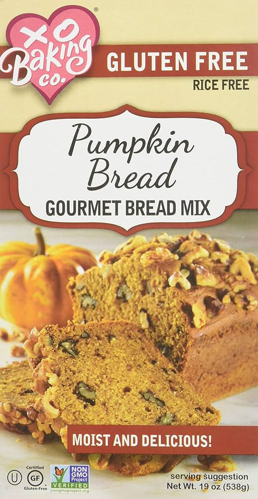 XO BAKING Gluten Free Pumpkin Bread Mix 538g | Amazon (CA)