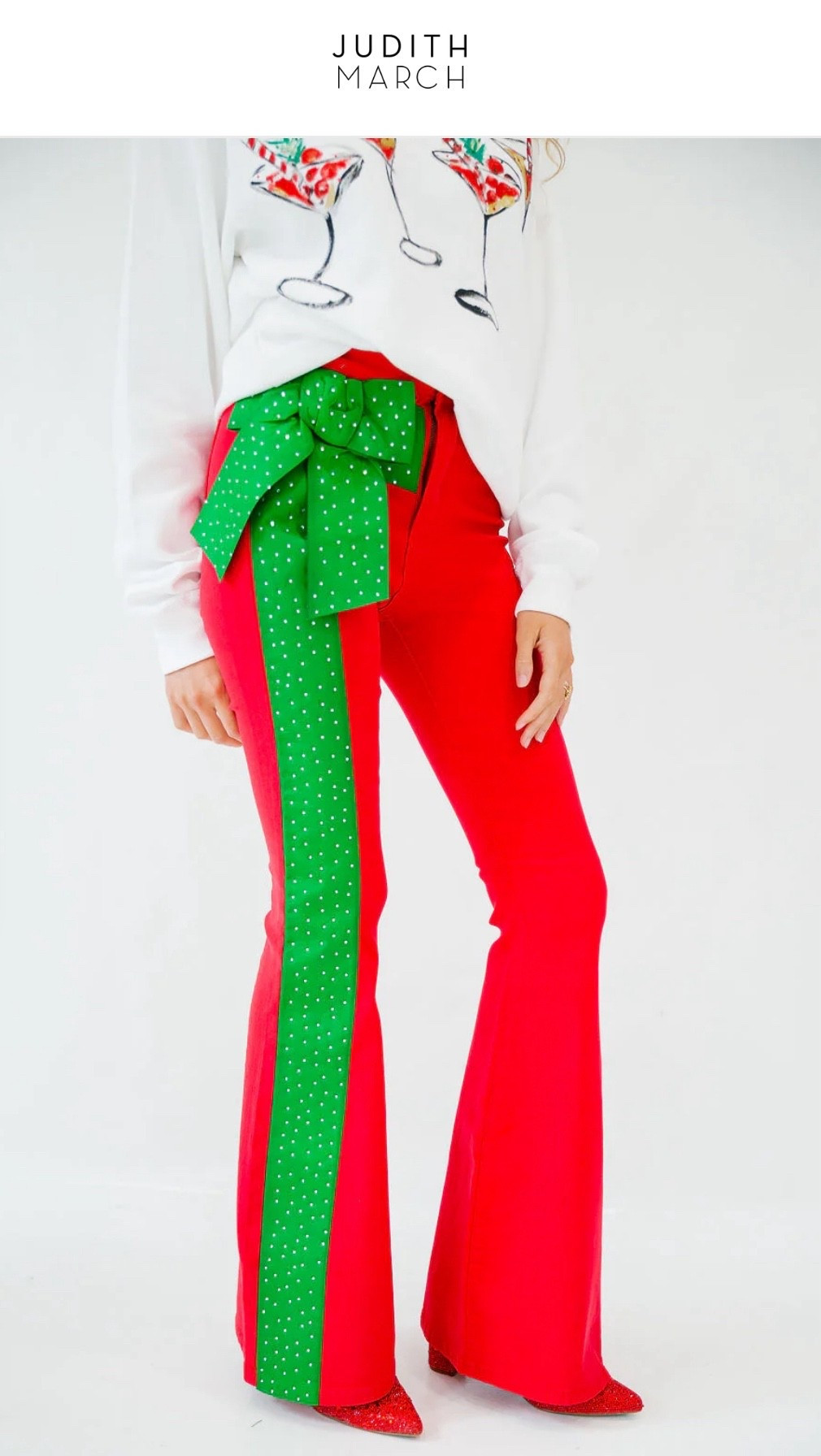 Christmas Pants Judith March inspired 

#LTKHoliday #LTKSeasonal #LTKGiftGuide