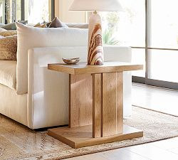 Aldon Rectangular Side Table (17") | Pottery Barn (US)