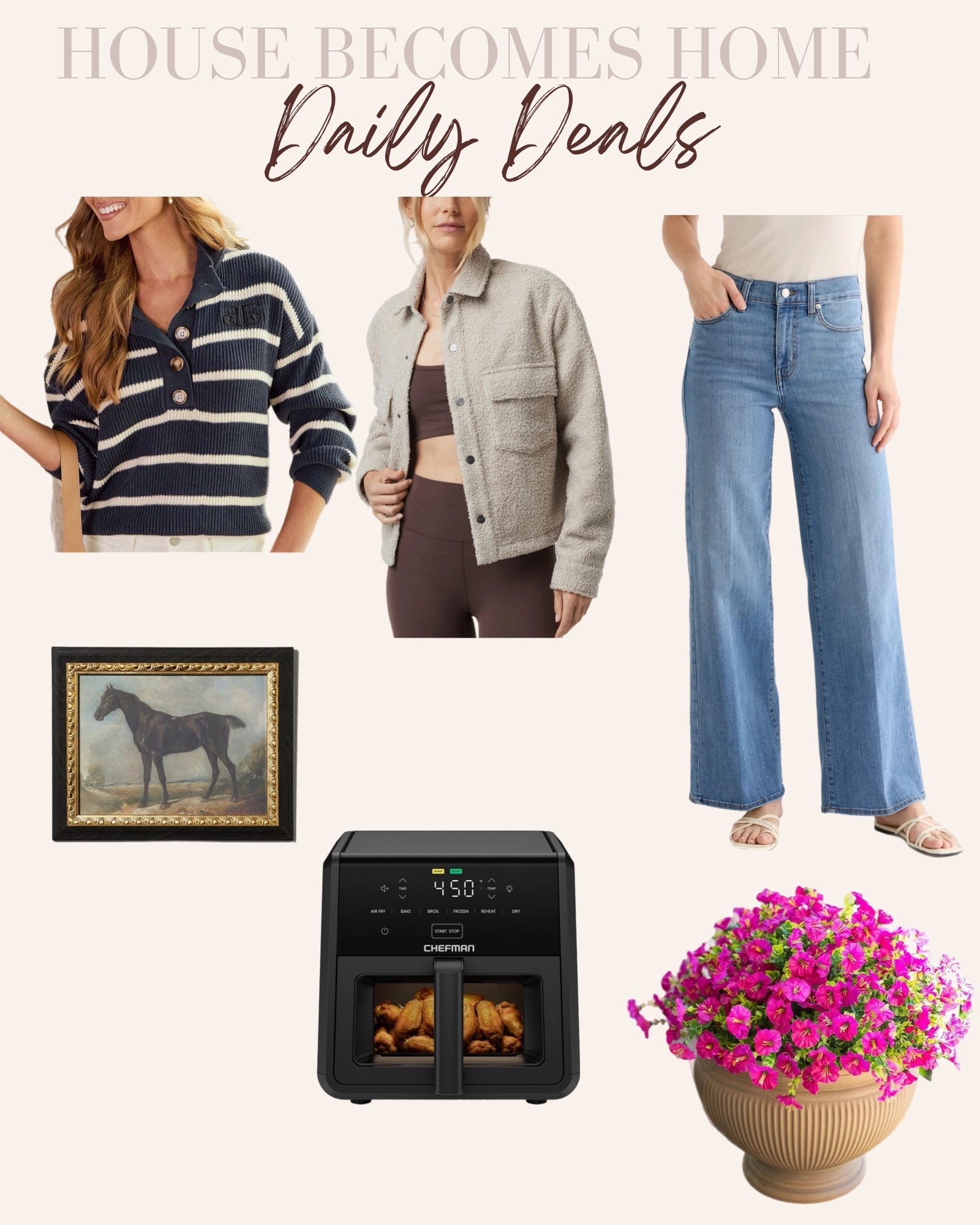 Daily deals!!!




#LTKHome #LTKActive #LTKSaleAlert