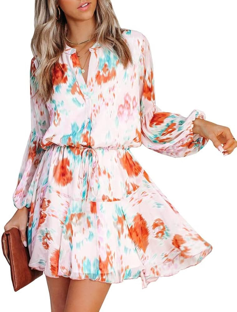 Long Sleeve Mini Dress, Spring Fashion, Amazon Fashion, Memorial Day Fashion | Amazon (US)