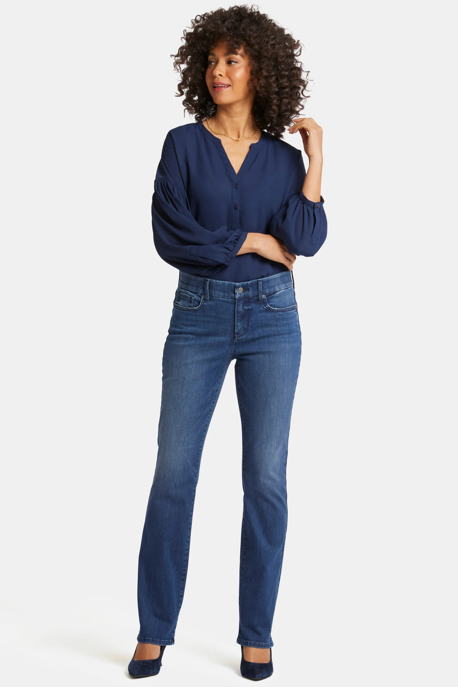 Waist-Match™ Marilyn Straight Jeans - Moonlight | NYDJ