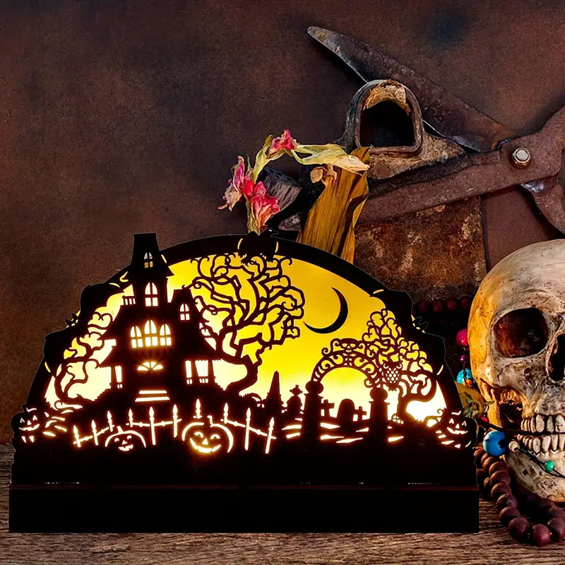 Light Up Your Home for Halloween with this Creative Handmade LED Decoration! | Temu Affiliate Program