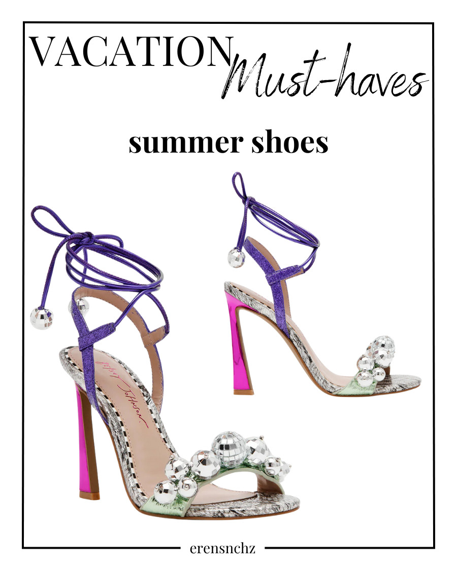 The Ultimate Statement Heels: Betsey Johnson Jager with Disco Ball Charm for Party Vibes!

The Jager heels by Betsey Johnson are here to bring the party to your vacation! With a glitzy disco ball charm and wrap-around ties, these fun and funky heels are made for dancing the night away. Perfect for a European summer, Ibiza nights, or any glam getaway, they’re a total showstopper! ✨💃 #BetseyJohnson #PartyHeels #IbizaStyle 

 #LTKWatchNow #LTKFindsUnder100 #LTKShoeCrush