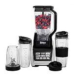 Nutri Ninja BL642 Personal and Countertop Blender with 1200-Watt Auto-iQ Base, 72-Ounce Pitcher, and | Amazon (US)