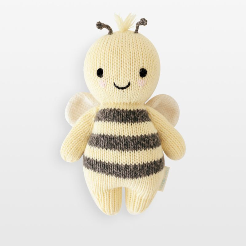 Cuddle+Kind Baby Bee Yarn Doll + Reviews | Crate & Kids | Crate & Barrel