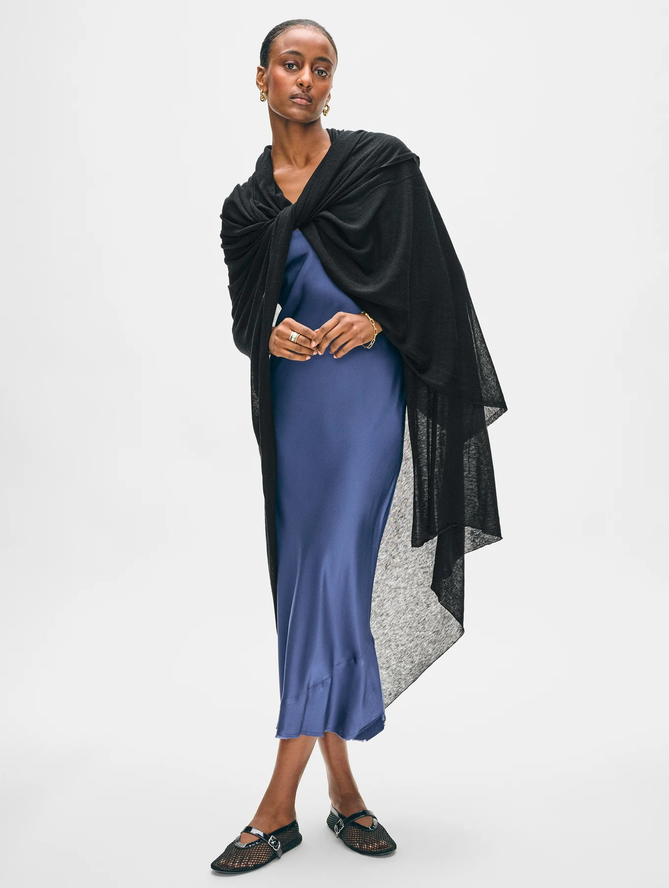 Superfine Cashmere Travel Wrap | White and Warren