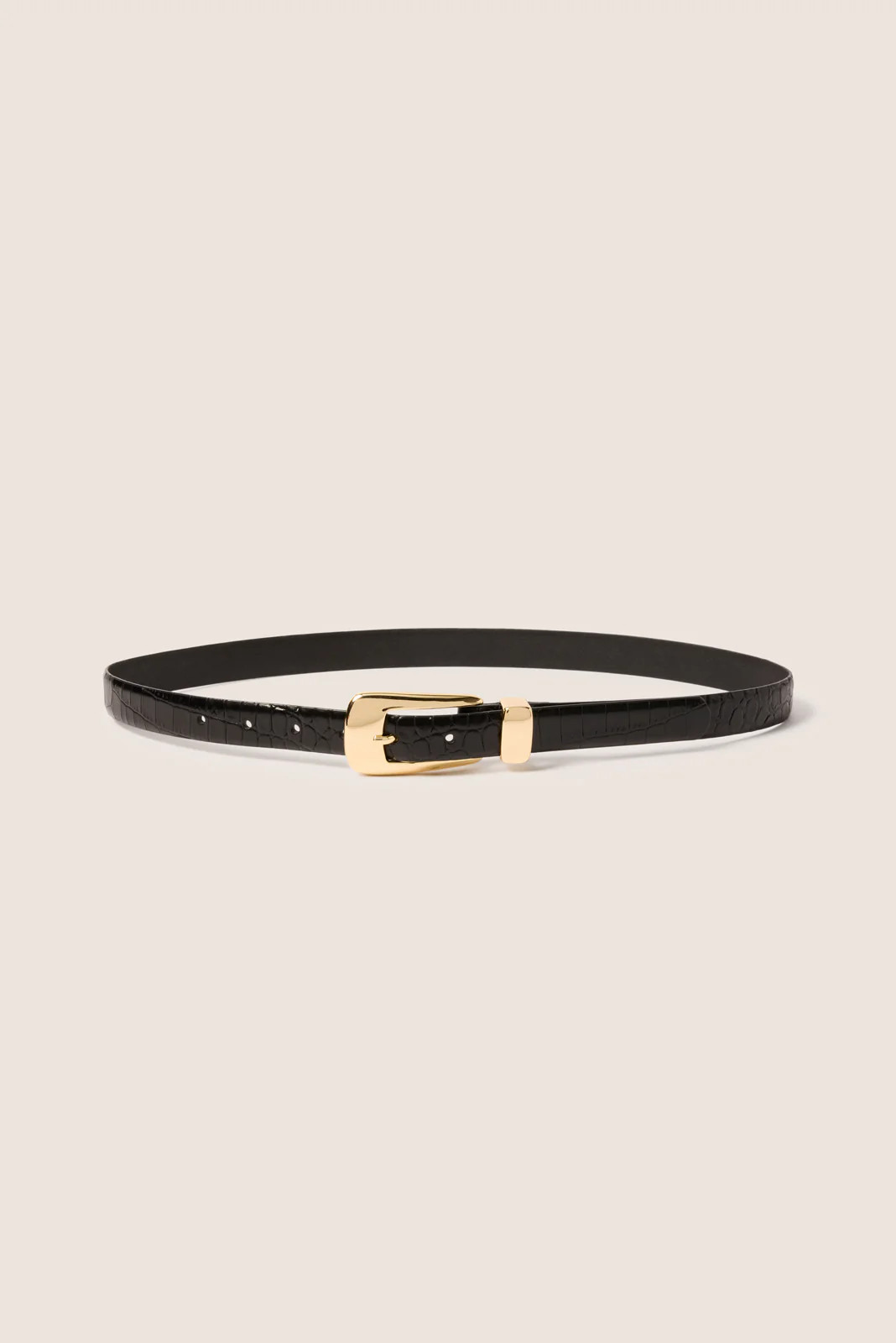 Yorke Croc Belt | Evereve