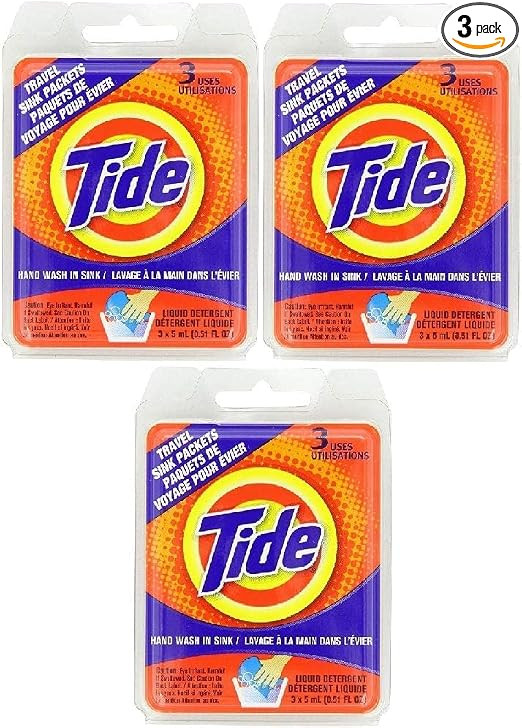 Tide Sink Packs Laundry Detergent Does 3 Loads (3 packs of 3) | Amazon (US)