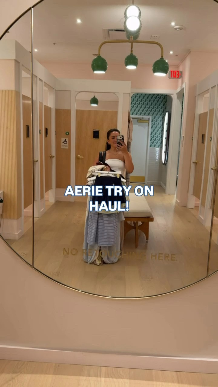 Catch me at @Aerie always. So many goodies this trip! 

Wearing size SMALL in everything! 

Aerie finds, comfy summer outfit ideas, warm weather loungewear

#LTKootd #LTKSeasonal