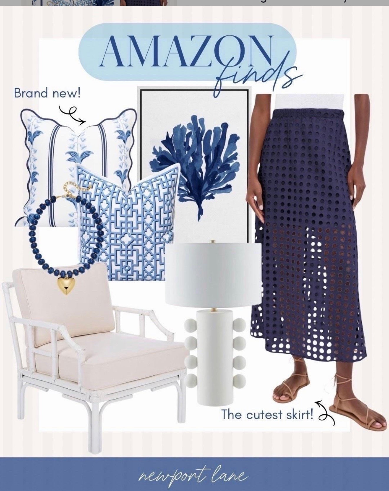 This Amazon fashion and decor collage is full of easy everyday finds, including the cutest skirt that’s perfect for a beach vacation. I love mixing home accents with wearable pieces so your style feels cohesive everywhere.

#LTKHome #LTKSaleAlert #LTKgrwm