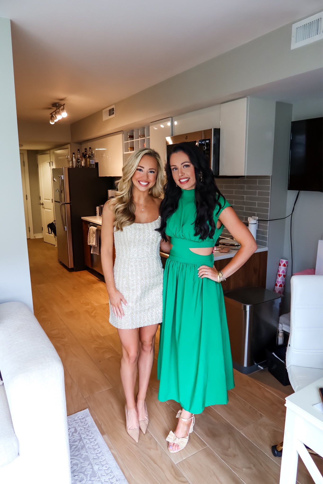 Under $45 amazon cutout high neck maxi dress (small, multiple colors), under $50 gold bow front heels, under $10 amazon gold floral earrings — a perfect spring or summer wedding guest or event dress! #founditonamazon  



#LTKWedding #LTKShoeCrush #LTKFindsUnder50