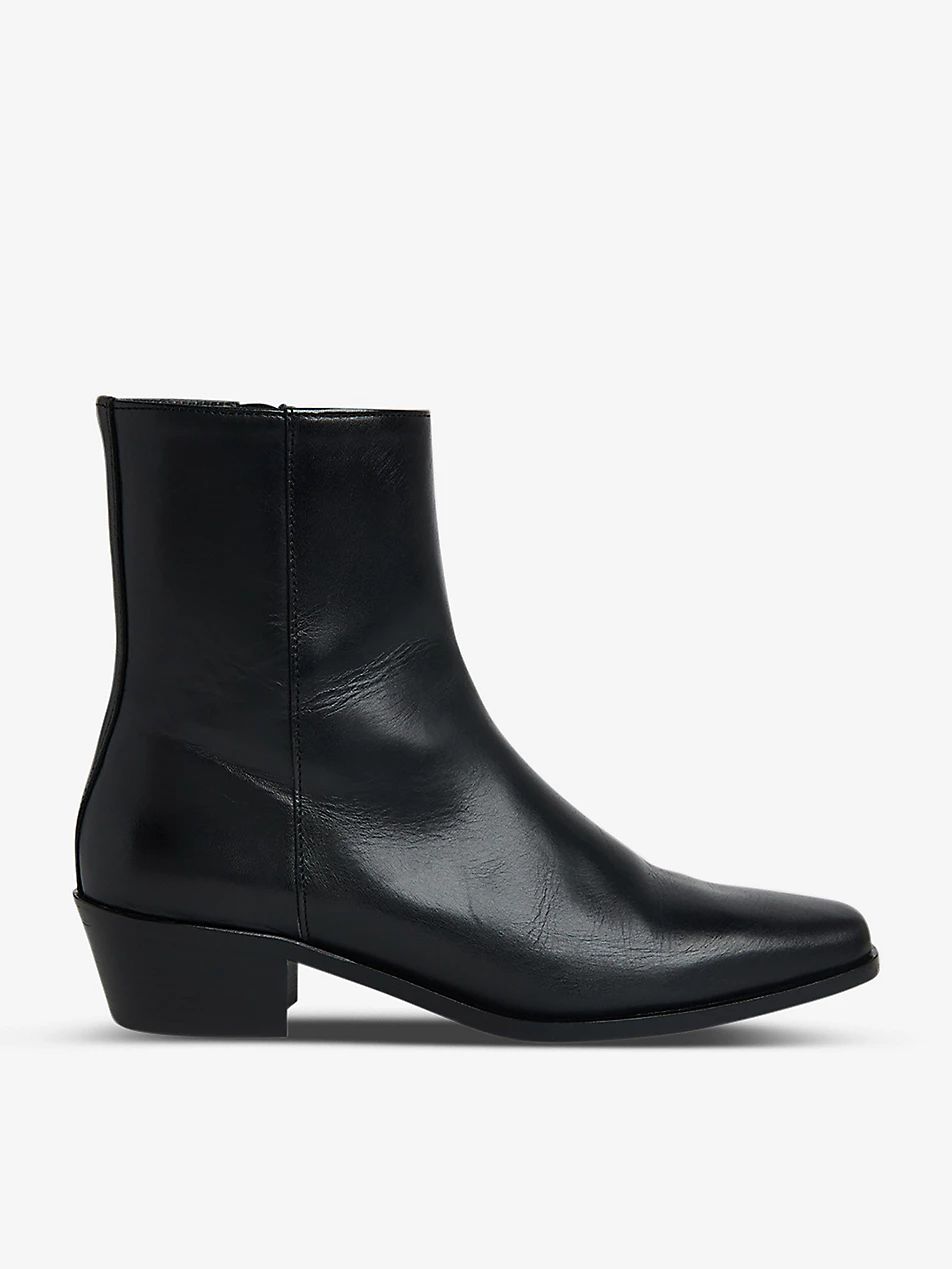 Kara leather ankle boots | Selfridges