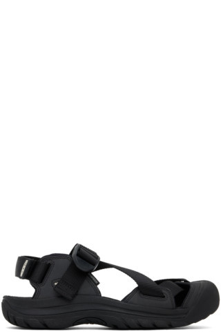 KEEN - Black Zerraport II Sandals | SSENSE