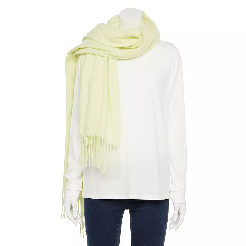 Women's Sonoma Goods For Life® Solid Oblong Scarf | Kohl's