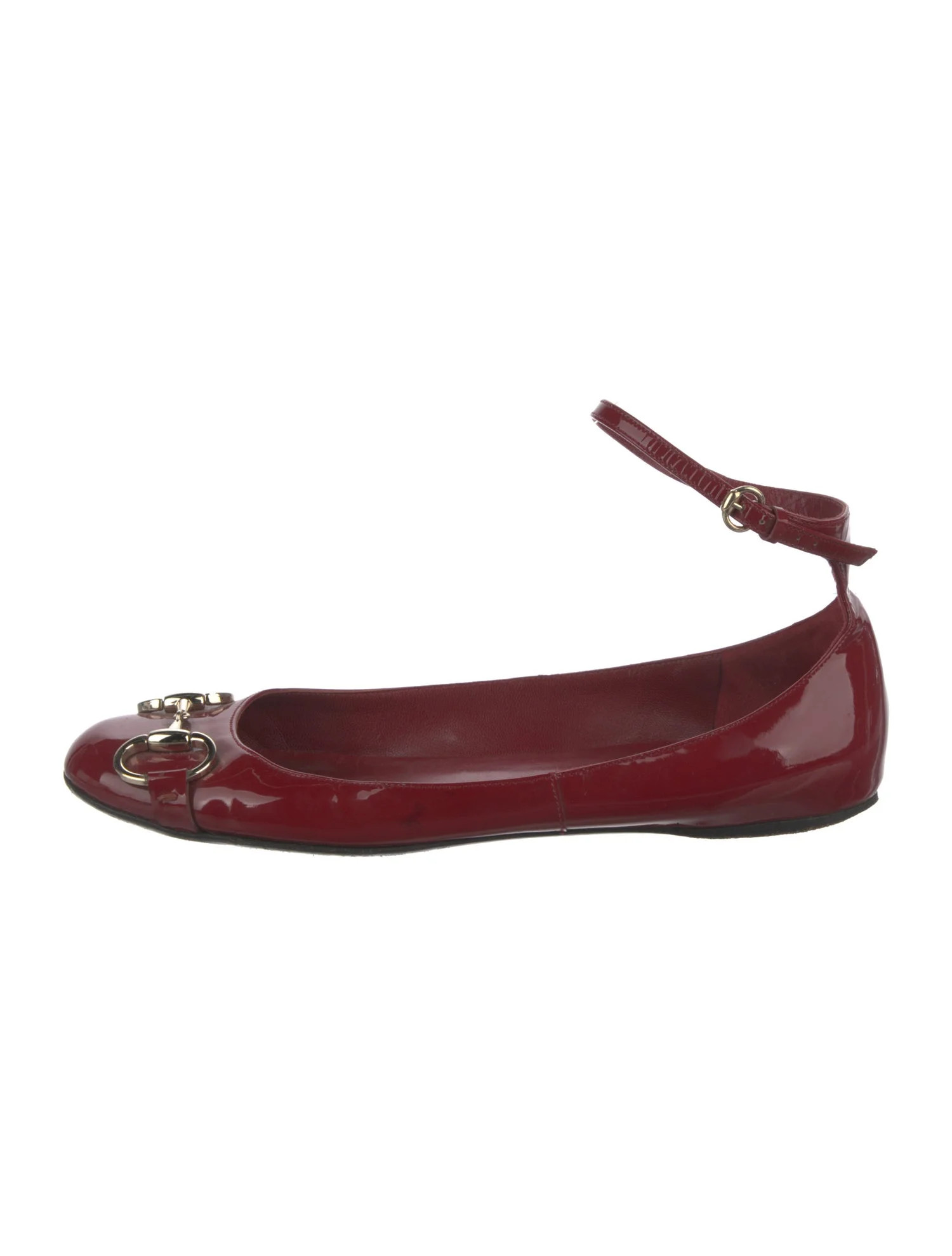 Gucci Patent Leather Flats | The RealReal