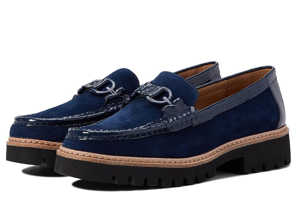 Donald Pliner Helio (Navy Blue) Women's Shoes | Zappos