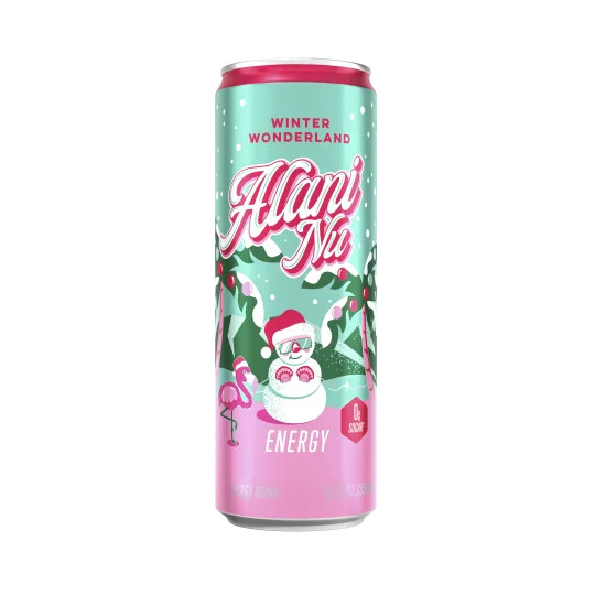 Alani Nu Sugar Free Energy Drink, Winter Wonderland, 12 fl oz, Can, 200mg Caffeine | Walmart (US)