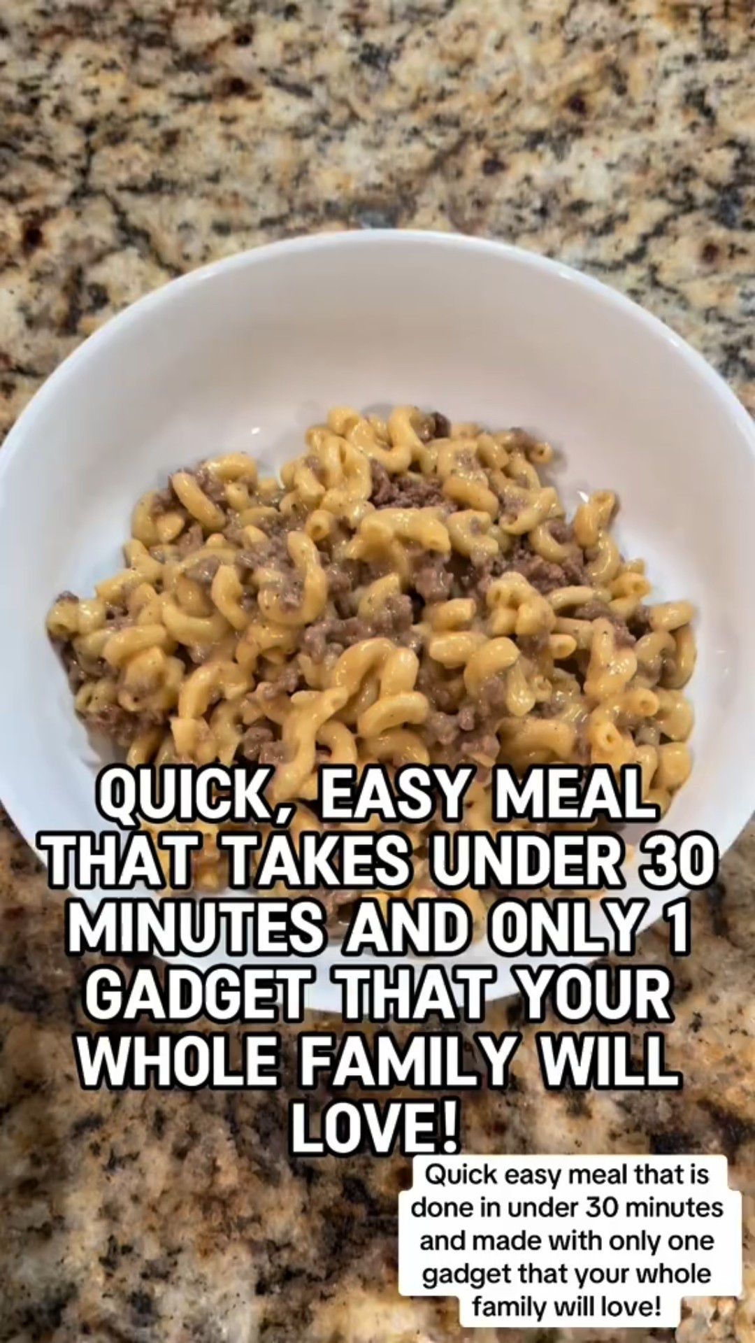 Quick, easy meal that takes under 30 minutes and only uses one gadget that your whole family will love!  

If you don’t catch the whole recipe, feel free to comment so I can share it!

#dinner #recipe #whatsfordinner #easymeal 

#LTKHome #LTKFamily