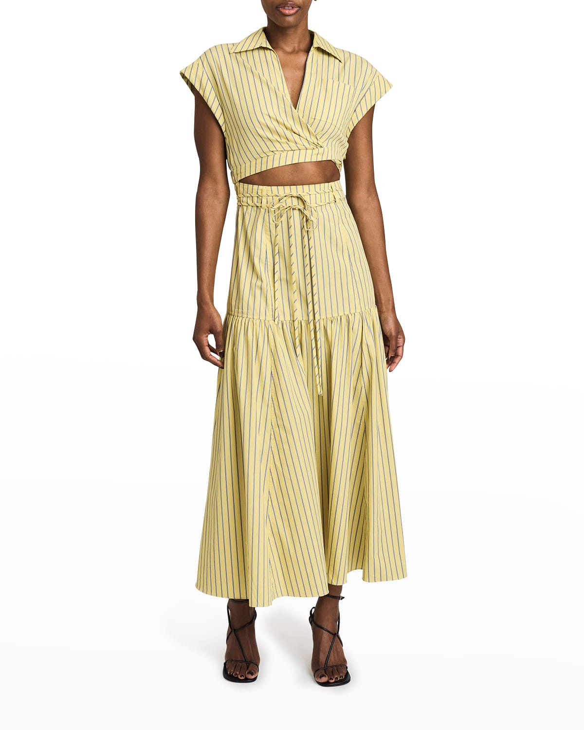 Charlene Cut-Out Shirtdress | Neiman Marcus